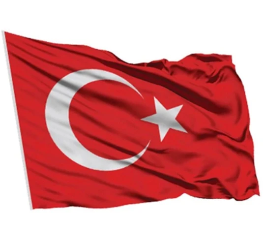 Kırmızı Beyaz Bayrak 150X225 Türk Bayrağı