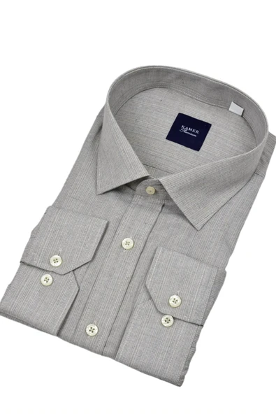 Erkek Büyük Beden Uzun Kol Gömlek 3613 BGL-ST04388 ürün görseli