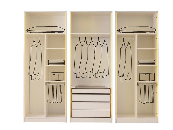 AMAZON MDF BAZALI YATAK ODASI TAKIMI - Resim 5