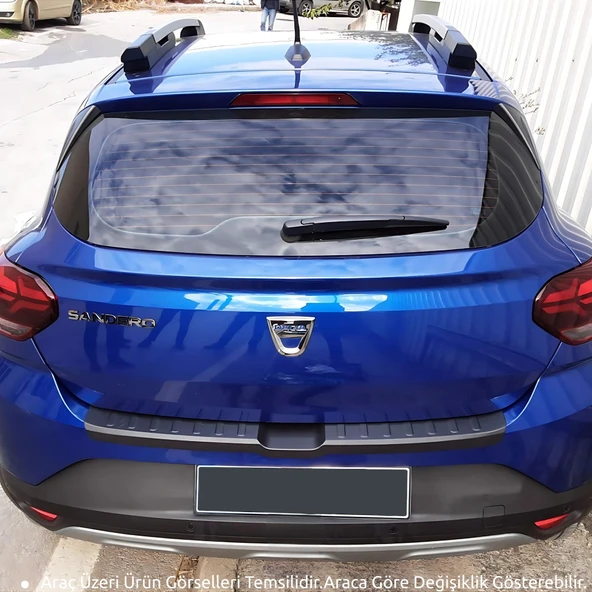 Ehiltek  Opel Mokka B Arka Tampon Eşiği - Piano Siyah| 2021+ - 4