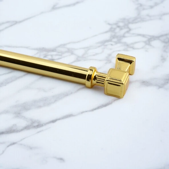 Talas 128 mm Kulp Gold Altın Mobilya Çekmece Mutfak Dolabı Dolap Kapak Kulplar Kulb Kulp - 9