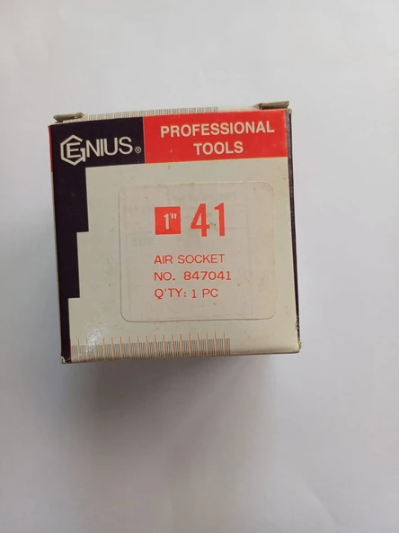 Genius Darbeli Lokma 1" -41mm Boy 60mm, 1 Adet - Resim 4