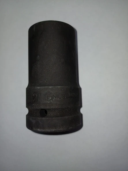 Genius Darbeli Lokma 1" -27mm Derin/uzun Boy 90mm, 1 Adet