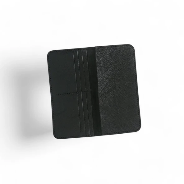 Büyük Cüzdan Telefon Bölmeli Siyah - 4
