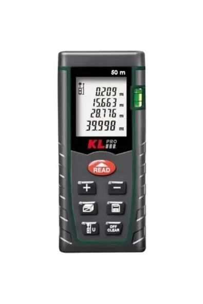 Kl Pro KLLZM50 50mt Profesyonel Lazer Metre - Lazer Mesafe Ölçer - 3