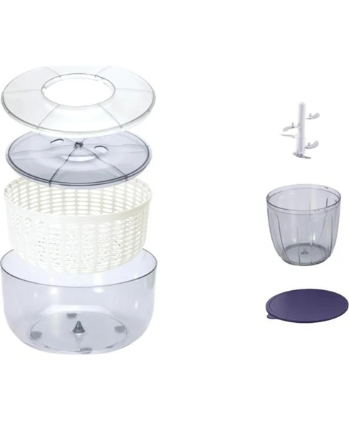 Vip Ahmet Chef Rondo 900 ml & Salata Kurutucu 6 Litre Set VP-907 - 2