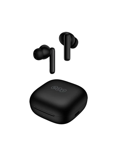 Qcy T13 ANC 4 Mikrofon Bluetooth 5.3 Kablosuz Kulaklık Aktif Gürültü Engelleme Siyah - 5