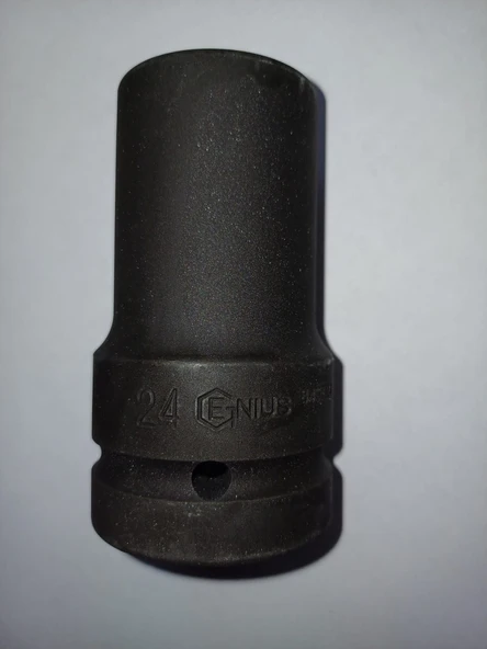 Genius Darbeli Lokma 1" -24mm Derin/uzun Boy 90mm, 1 Adet