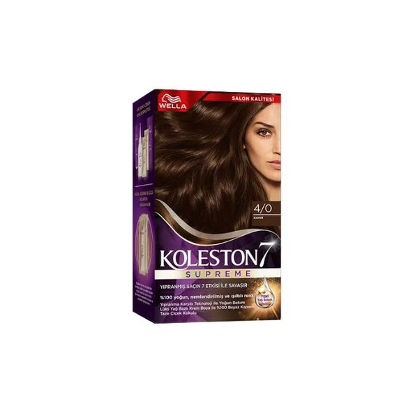 Koleston Supreme Set Boya 4/0 Kahve