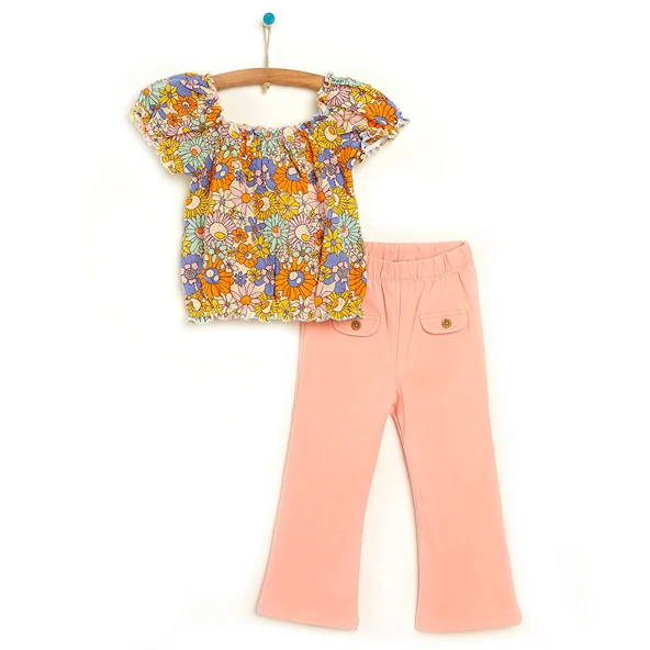 Party Bluz - Pantolon Kız Bebek