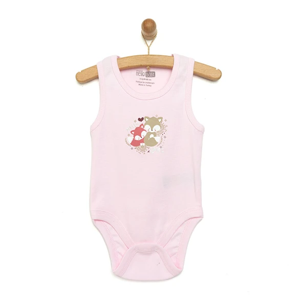 Atlet Body Parça Baskı Kız Bebek