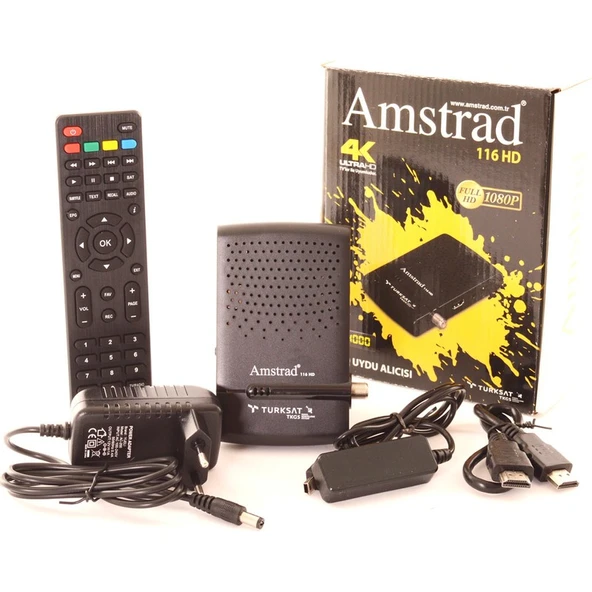 Amstrad 116-HD Full Hd Uydu Alıcı