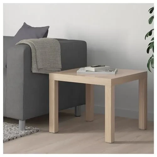 IKEA Lack Orta Sehpa Yan Sehpa 55x55 Cm Meşe Görünümlü - 2