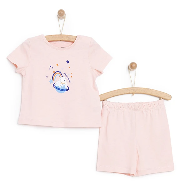 Tavşan Neni Kısa Kol Pijama Takımı
