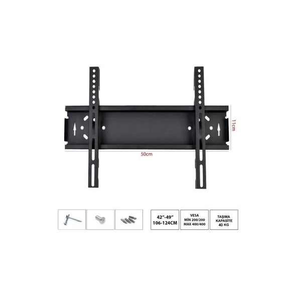 Polsat LCD Aski Aparati Sabit 42/49 106-124CM Polsat