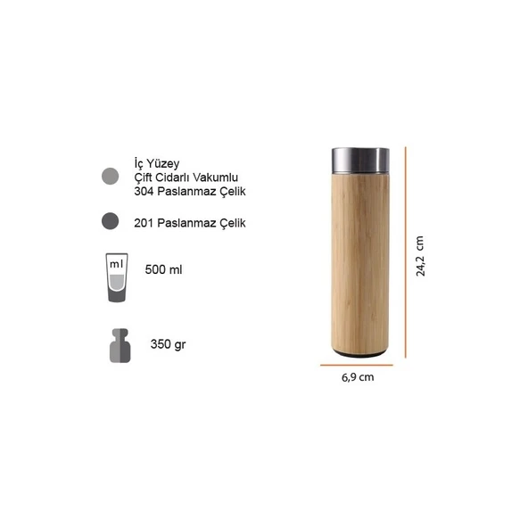 Logimax T120 Termos 500 ml - 2
