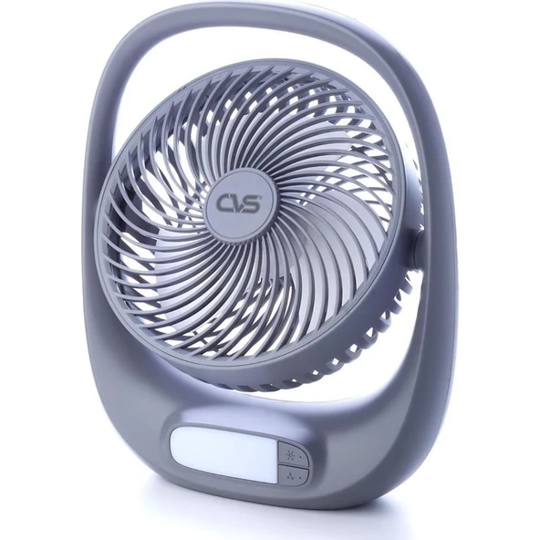 CVS Dn 91026 Portatif Masa Üstü Vantilatör Gri