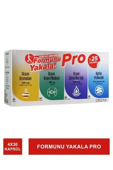 Ocean Formunu Yakala Pro 4'lü Destek Seti