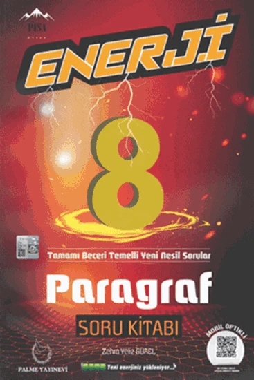 PALME YAYINLARI 8.SINIF LGS ENERJİ PARAGRAF SORU KİTABI