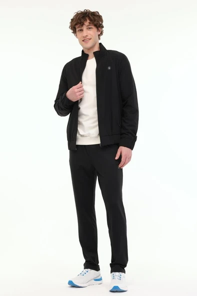 Lumberjack MB BS04 TSUIT 5FX 101948306 Erkek Eşofman Takımı Siyah S-XXL - 3