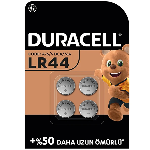 Özel Alkalin LR44 4'lü