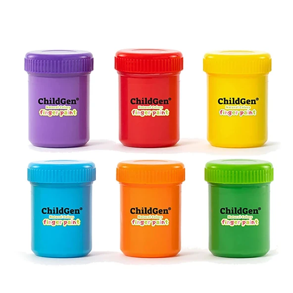 Doğal Parmak Boya Seti 6x50 ml - 2