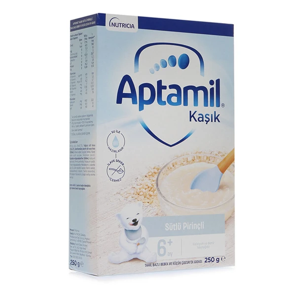 Sütlü Pirinçli Kaşık Maması 250 gr 6+ Ay