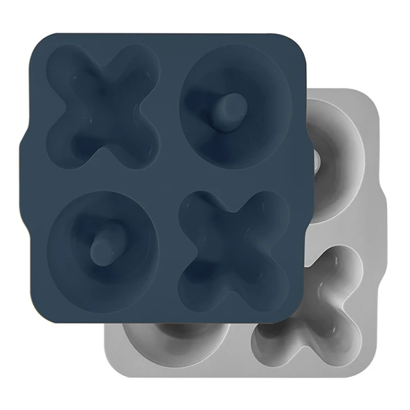 XOXO Muffin Kalıbı Deep Blue Powder Grey