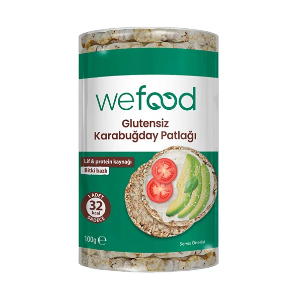 Glutensiz Karabuğday Patlağı 100 Gr