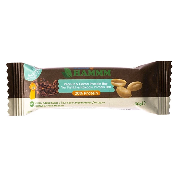 Yer Fıstıklı Kakaolu Bar 30gr
