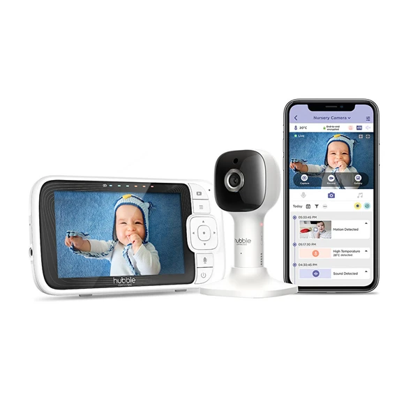 Nursery Pal Cloud Wifi-connect 5   Dijital Ekranlı Bebek Kamerası