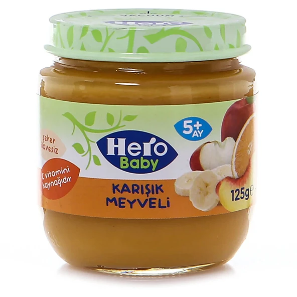 Karışık Meyveli Kavanoz Mama 125 gr