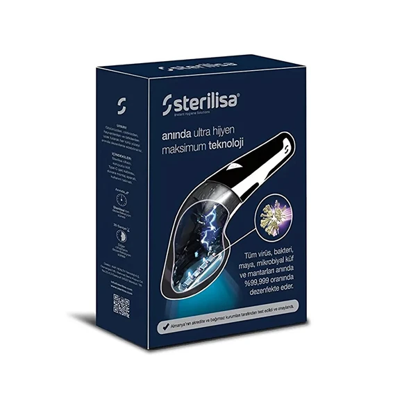 Mini - Darbeli UV Sterilizasyon ve Dezenfeksiyon Cihazı (Taşınabilir Boyut)