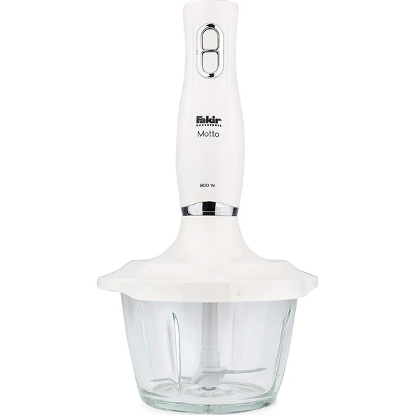 Motto Cam Hazneli Blender Seti Krem - 2