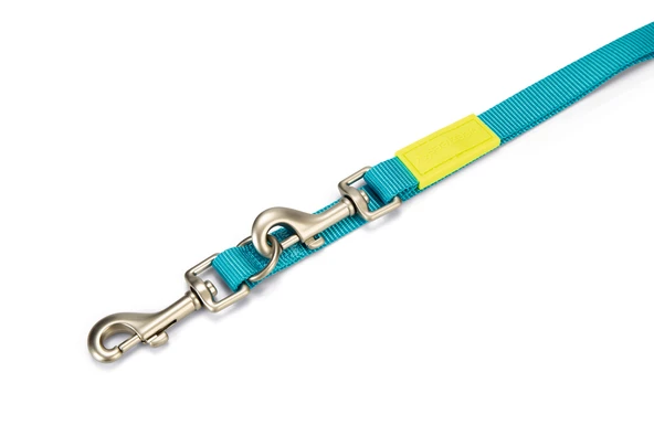 Beeztees Köpek Gezdirme Kayışı, Turkuaz, 200cm, 20mm - Resim 2