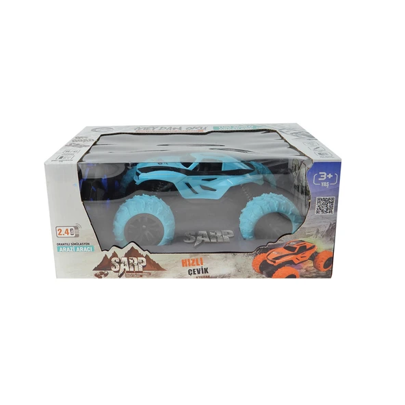 1:16 Ölçek U/k Oyuncak Araba Offroad Işıklı Şarjlı Spor Araba - 2