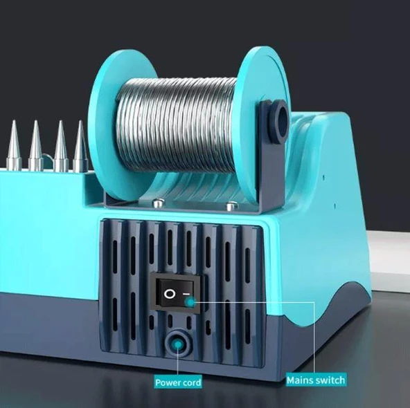Bakon BK601S 90w İntelligent Isı Ayarlı Havya İstasyonu - 4