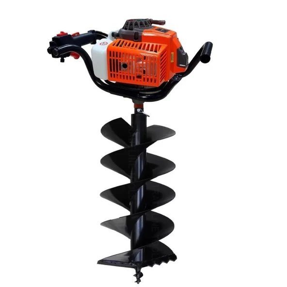 Garden Pro GP630 40 cm 3.1 Hp Çift Helezonlu Toprak Burgu Makinesi