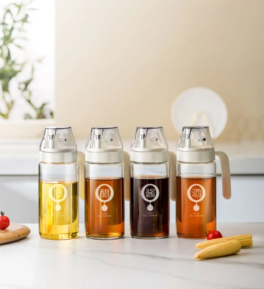 Pinmoo Easy Kulplu Kolay Kapak Yağdanlık- 550 ml - 2