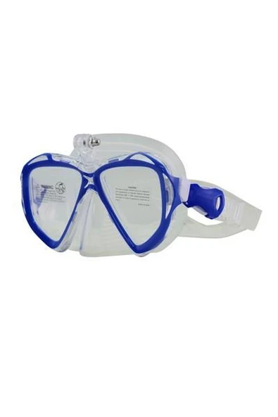 Speedo SOL25001-AQWH Au Dual Lenses Mask With Camera Mount Unisex Yüzücü Gözlüğü - 4