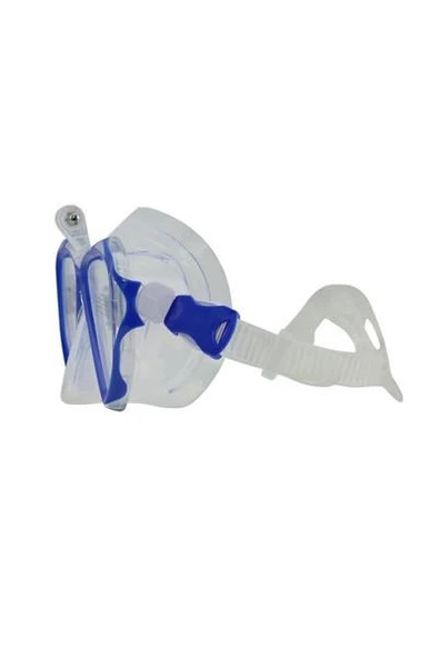 Speedo SOL25001-AQWH Au Dual Lenses Mask With Camera Mount Unisex Yüzücü Gözlüğü - 3
