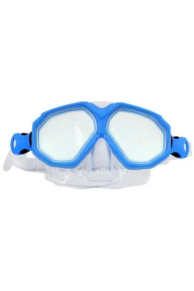 Speedo SOL25002C-TCBK Au Dual Lenses Mask With Snrkl Unisex Şnorkel Set - 3