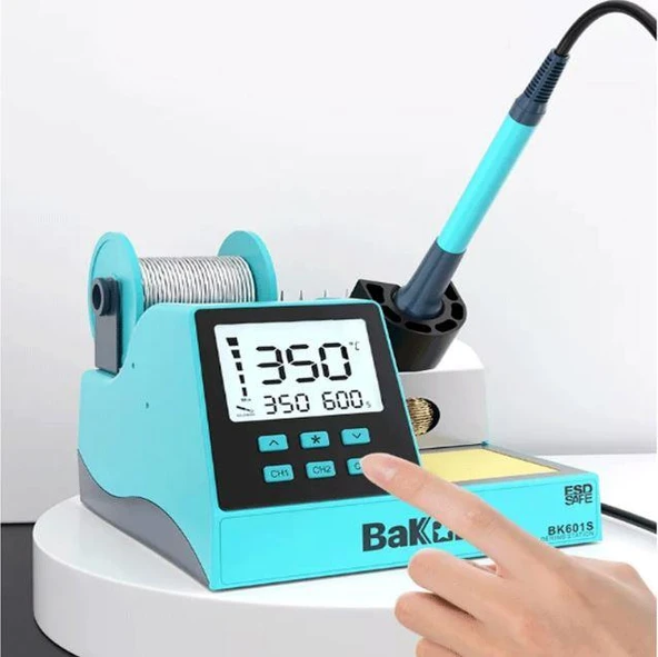 Bakon BK601S 90w İntelligent Isı Ayarlı Havya İstasyonu - 3