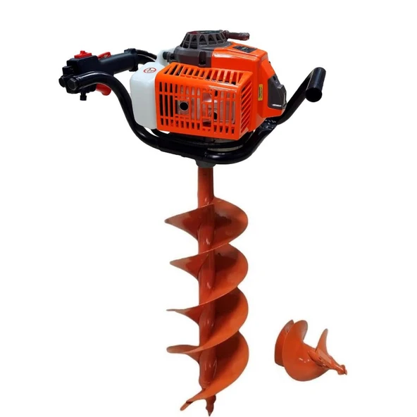 Garden Pro GP630 30 cm 3.1 Hp Çift Helezonlu Toprak Burgu Makinesi