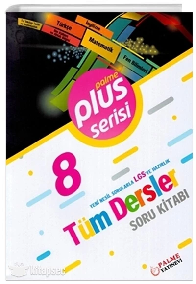 PALME YAYINLARI 8.SINIF LGS PLUS TÜM DERSLER SORU KİTABI