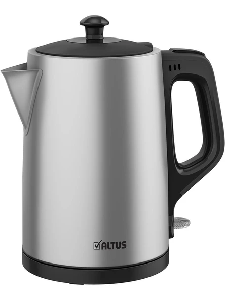 Altabi Çay Makinesi İnox Gövde Cam Demlik Al Tus Çaycı - 4