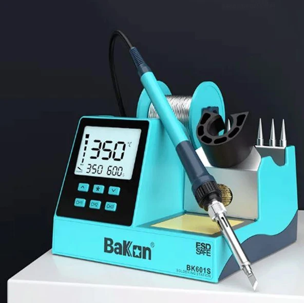 Bakon BK601S 90w İntelligent Isı Ayarlı Havya İstasyonu - 2