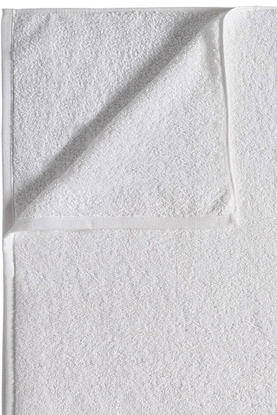 5 li Otel Banyo Havlusu %100 Pamuklu 70X150 Cm Beyaz 20/2 Ring 500 Gr - 4