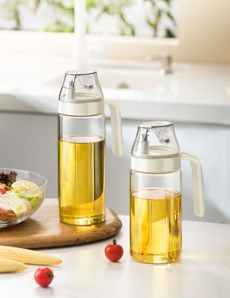 Pinmoo Easy Kulplu Kolay Kapak Yağdanlık- 550 ml