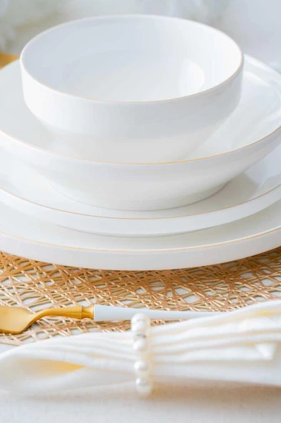 Acar Golden Rise 24 Parça Porselen Yemek Takımı SCT-05442 - 3